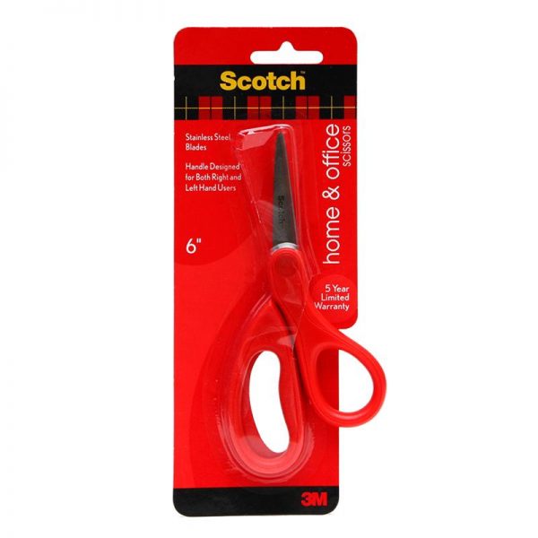 Scotch Home & Office Scissors 6 inches กรรไกรสำหรับงานทั่วไป กรรไกรอเนก