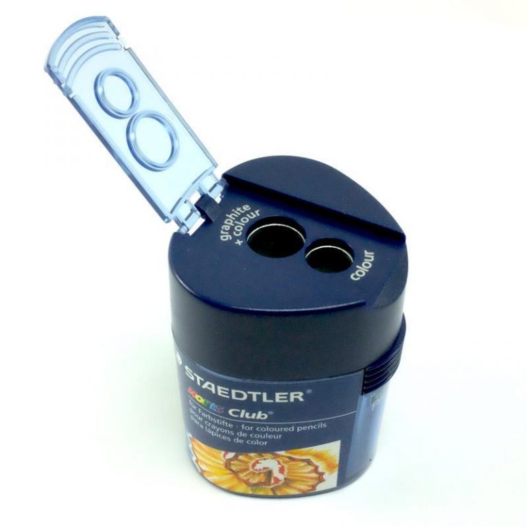 STAEDTLER Tub Pencil Sharpener (Graphite + Colour) กบเหลาดินสอ/สีไม้ 512 128