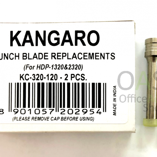 อะไหล่เครื่องเจาะกระดาษ KANGARO Punch Blade Replacements [สำหรับ แคงกาโร่ รุ่น HDP-1320 & 2320] #KC-320-120 :แพ็ค 2 ชิ้น