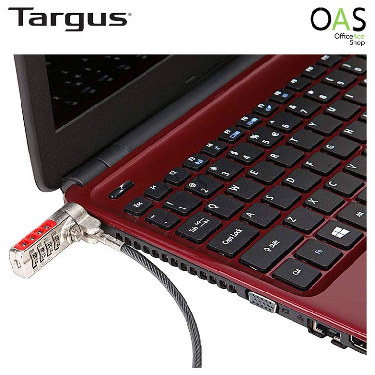 Cable Lock Notebook TARGUS อุปกรณ์ต่อพ่วงโน๊ตบุ๊ค PA410S1