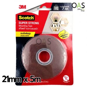 3M SCOTCH Super Strong Mounting Tape Outdoor Width 21mm CAT4011