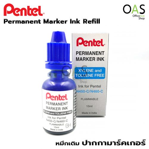 PENTEL Permanent Marker Ink Refill 15ml #NR401