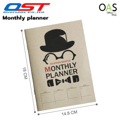 OST Monthly planner NM Size A5 16sheet