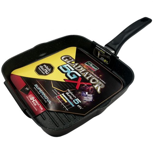 SEAGULL Gladiator 5GX Induction Square Grill Pan