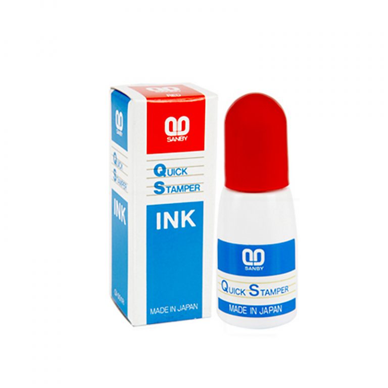 SANBY QUICK STAMPER Ink Refill หมึกเติมตรายาง ซันบี้ 10cc
