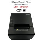 SCHLONGEN Hi-Speed Thermal Receipt Printer with Cutter 80mm #SLG-HS80TRP