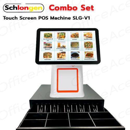 SCHLONGEN Touch Screen POS Machine SLG-V1 Combo Set