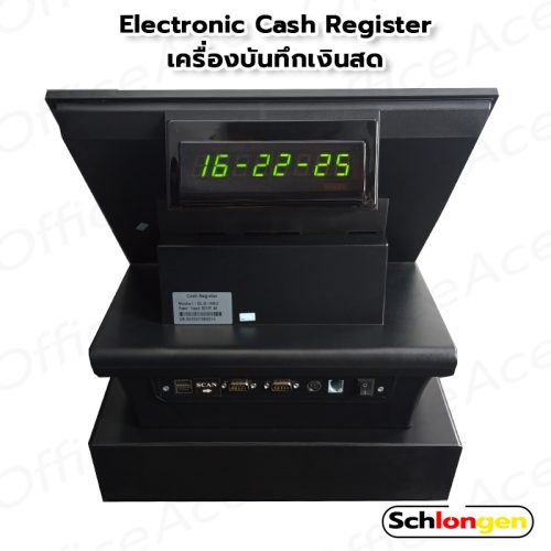 SCHLONGEN Electronic Cash Register Combo Set SLG-NB2 + SLG-JCSA Weighing Scale
