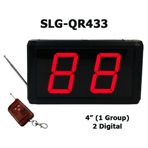 SCHLONGEN Calling Receiver Display for Calling System SLG-QR433, SLG-QR433Plus