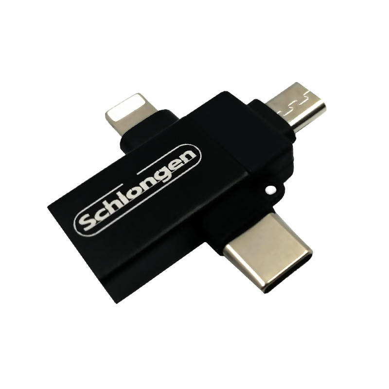 SCHLONGEN OTG USB Connection Kit USB 3.0