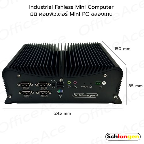 SCHLONGEN Industrial Fanless Mini Computer Core-i5 10210U SLG-10210U
