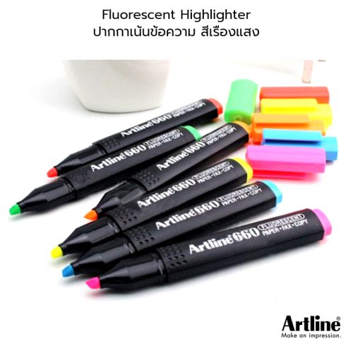 AIRLINE Fluorescent Highlighter #EK-660