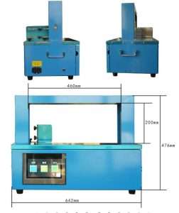 Automatic Hot-Melt OPP Tape Banding Machine เครื่องรัดเทป OPP อัตโนมัติ แบบ Hot Melt (20mm / 30mm) SLG-OPP-HM