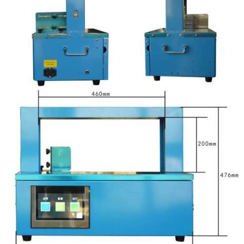 Automatic Hot-Melt OPP Tape Banding Machine เครื่องรัดเทป OPP อัตโนมัติ แบบ Hot Melt (20mm / 30mm) SLG-OPP-HM
